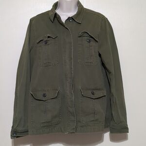 FATFACE  women's   military green COAT size 10